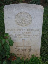 Dar Es Salaam War Cemetery - Peters, G H